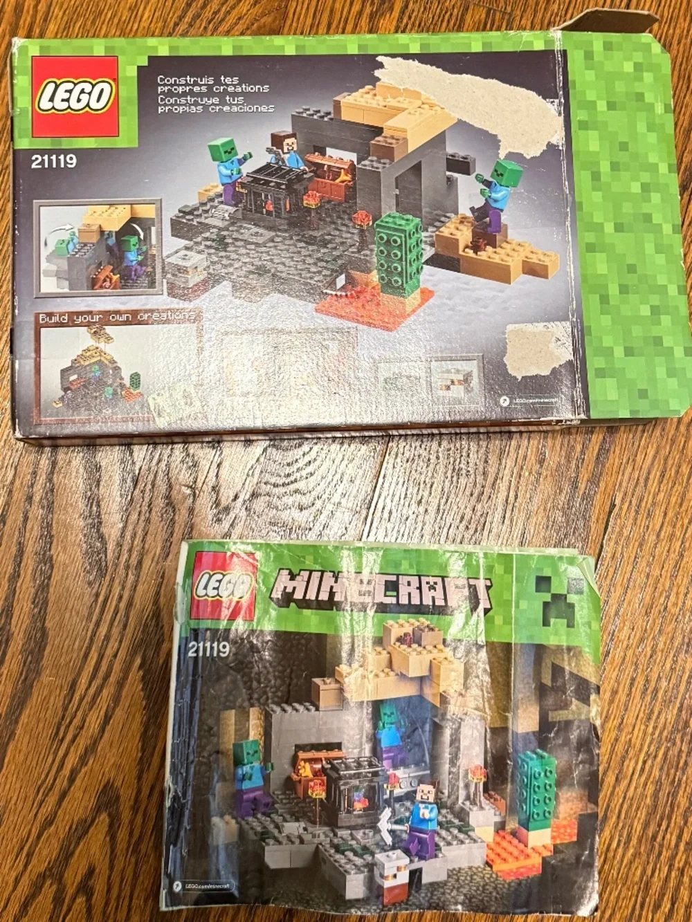 Lego Minecraft The Dingeon #21119